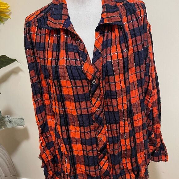 NWOT Free People Lela Plaid Oversize Tunic
Size S - Picture 3 of 8